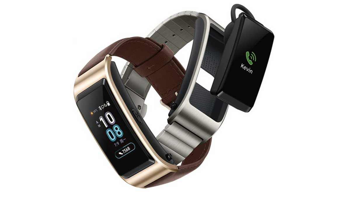 La pulsera inteligente y manos libres de Huawei: TalkBand B5